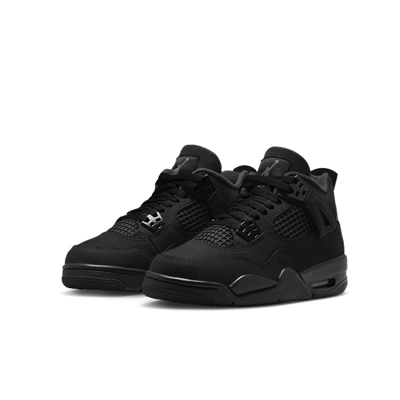 Air Jordan 4 Retro "Black Cat" GS 2025 黑貓 黑 大童 女鞋 IB4171-010 [台灣現貨]
