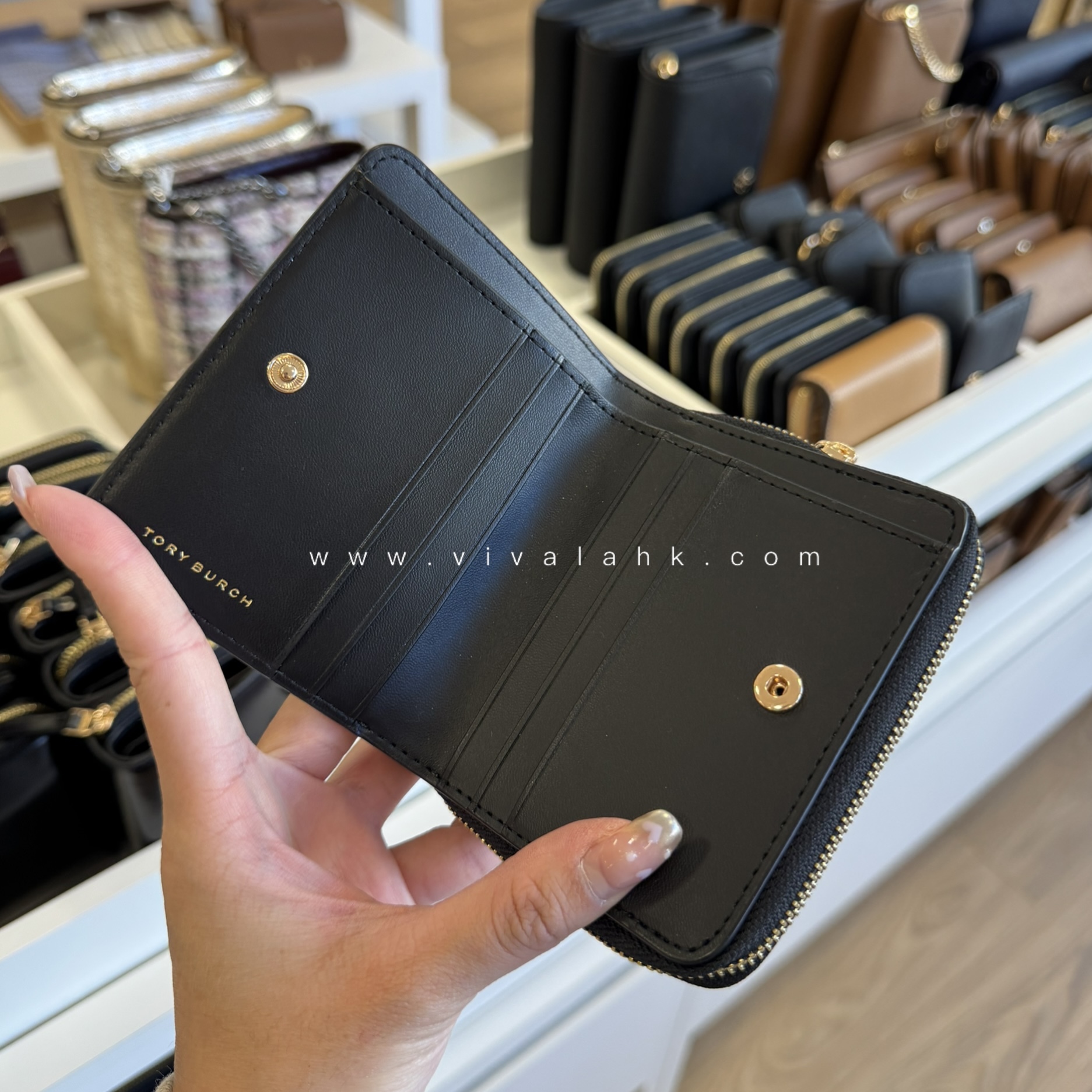 Tory Burch - Emerson 短銀包(光面硬皮) (179858)