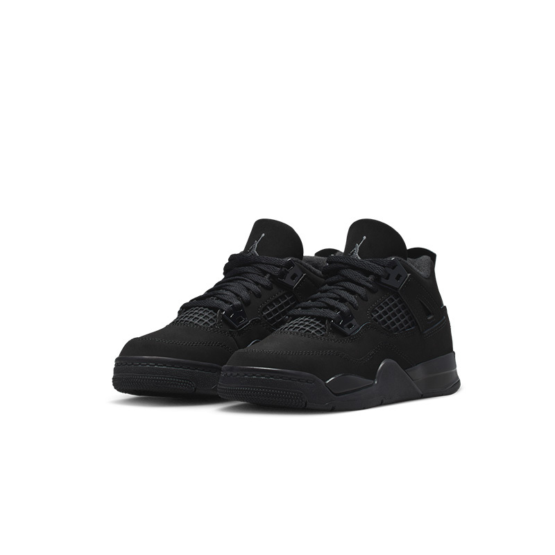 Air Jordan 4 Retro "Black Cat" PS 2025 黑貓 黑 中童 IB4388-010 [台灣現貨]