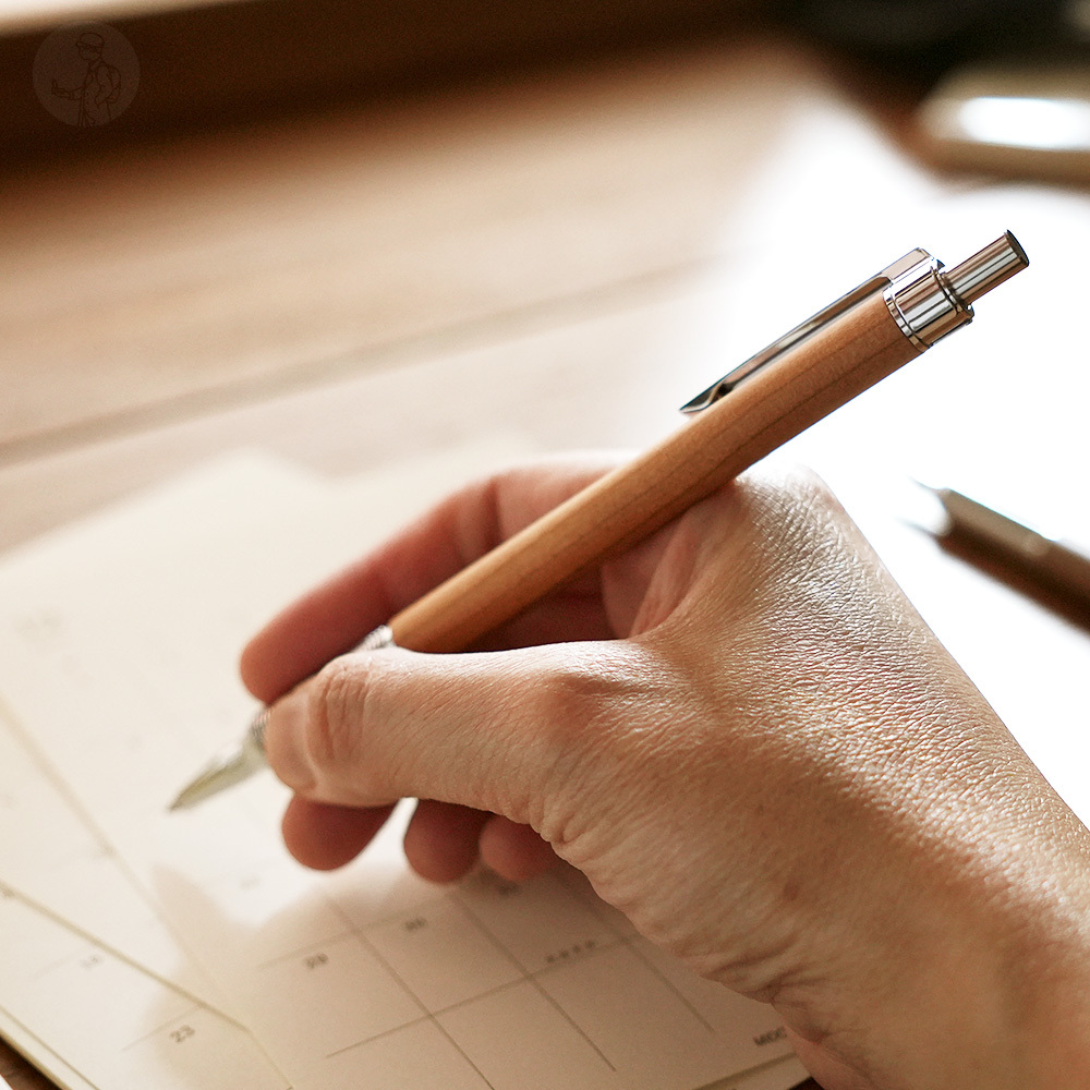 LUDDITE EVERDRAW Wood Model 木軸原子筆