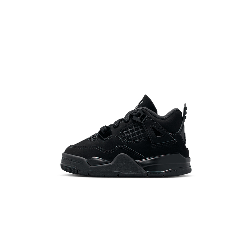 Air Jordan 4 Retro "Black Cat" TD 2025 黑貓 黑 小童 IB4387-010 [台灣現貨]