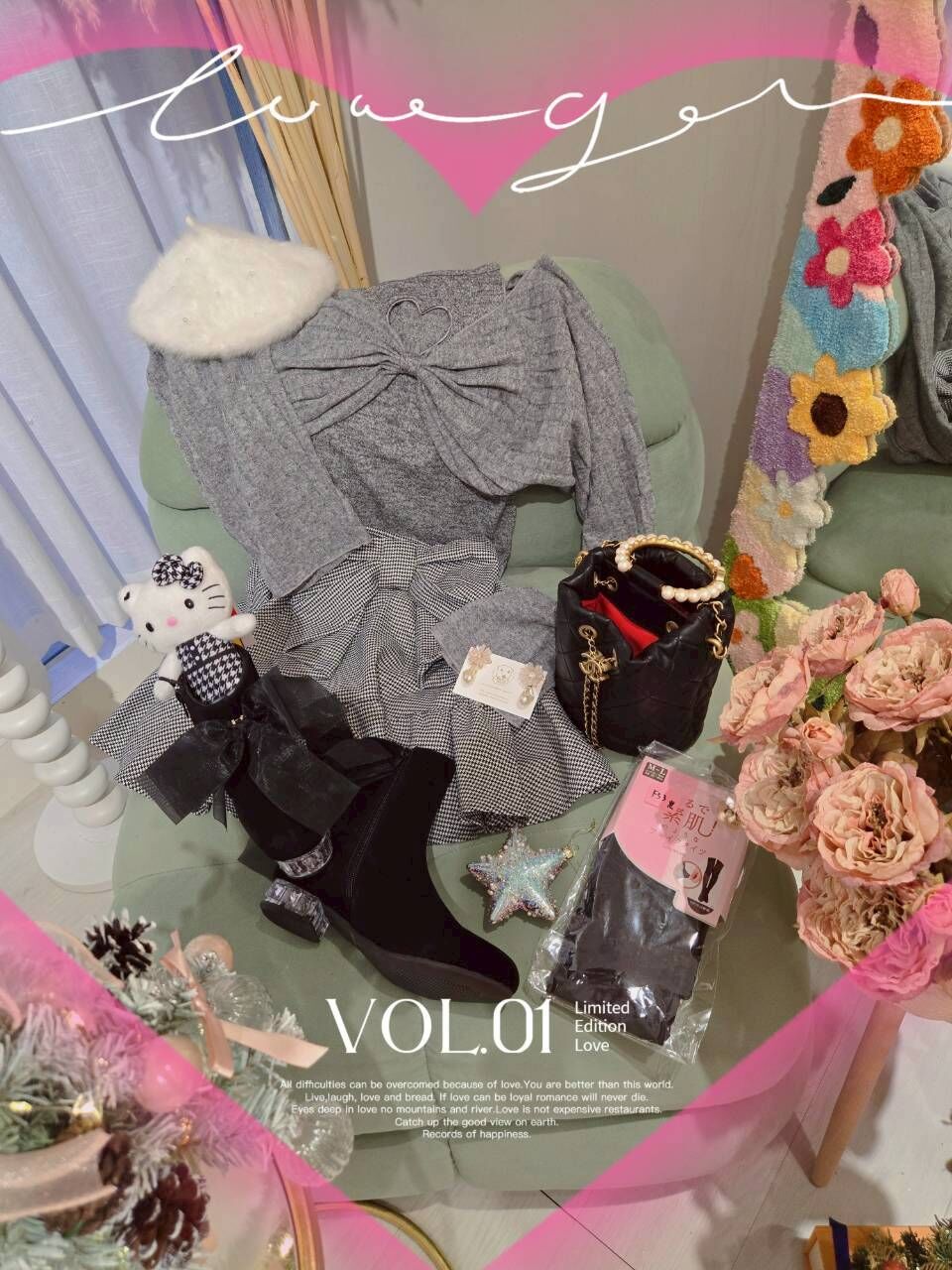 🎄日貨✨️前後皆可穿立體🎀裙