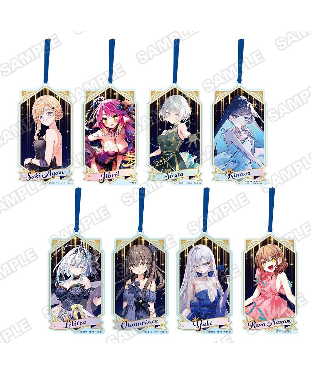 預購-MF文庫J『秋之學園祭2025』集換式壓克力書籤（全8種）PACK盲盒販售 隨機出貨【日本進口精品】