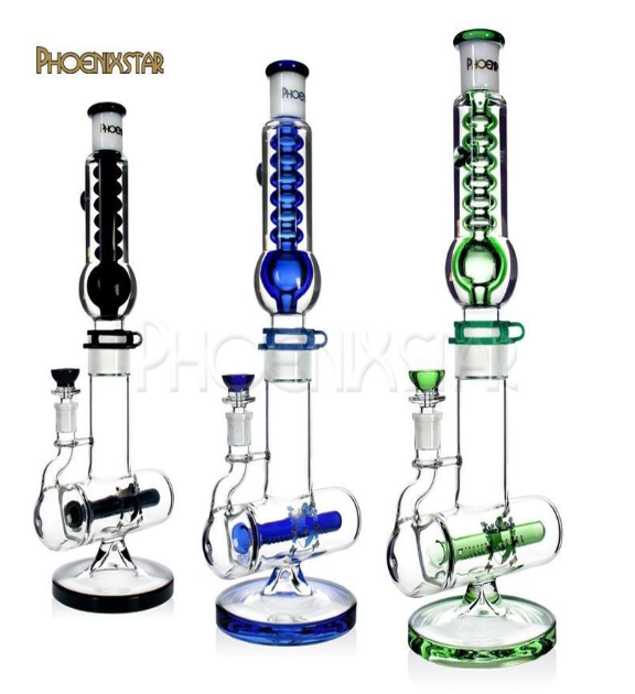 🇺🇸Phoenix Star - HF519 甘油玻璃水煙壺 (42 CM)