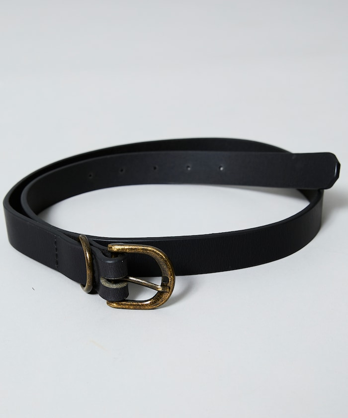 2025AW FREAK'S STORE Circle Buckle Belt 復古 水洗 真皮 圓扣 腰帶 皮帶 現貨 1282248900072