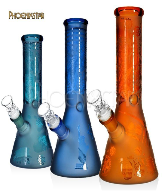 🇺🇸Phoenix Star - WP388 Glass bong 玻璃水煙壺（24.5cm）