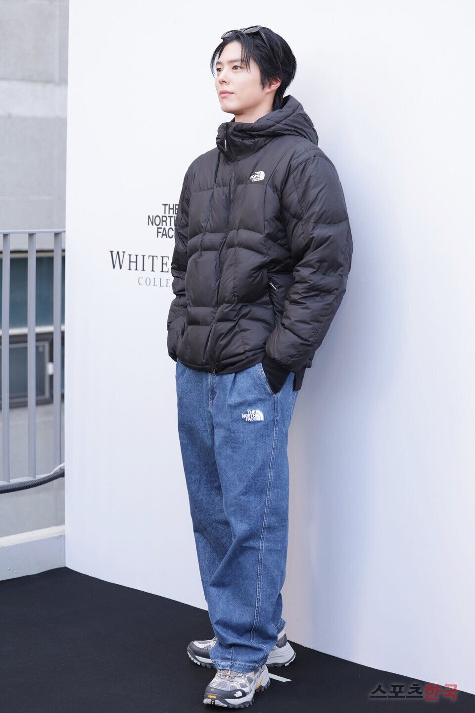 【代購】THE NORTH FACE Overfit Denim Pants｜朴寶劍代言｜寬版牛仔長褲｜日系休閒版型
