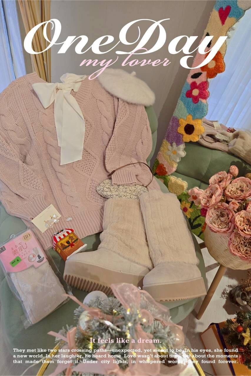 🎄日貨✨️超美麻花鉤針毛衣洋