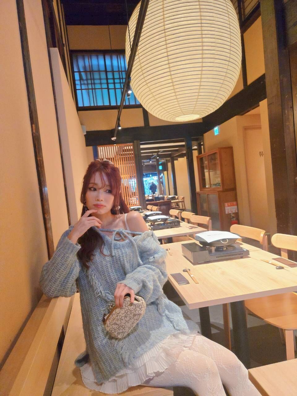 🎄日貨✨️鉤針連帽上衣（配色超美😍