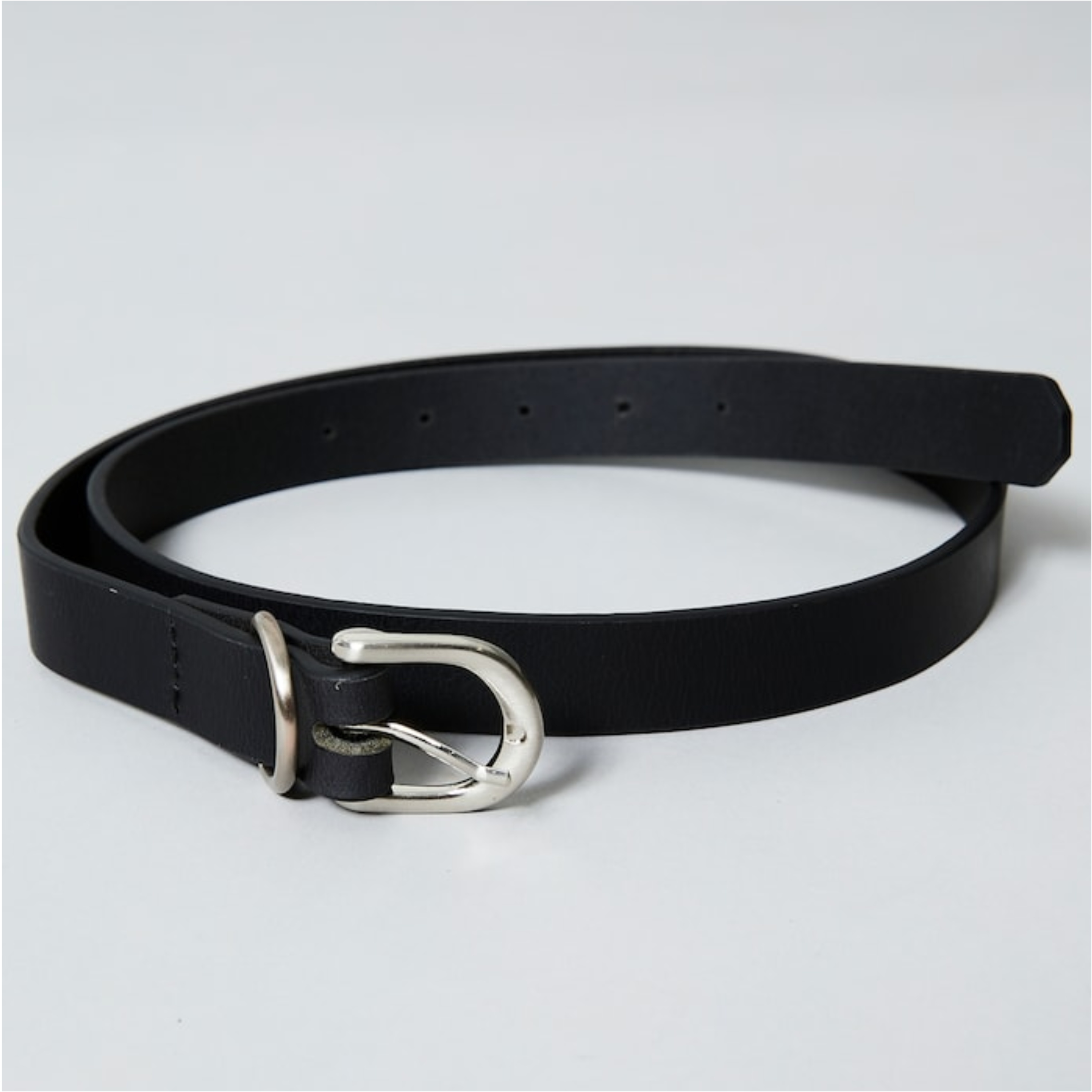 2025AW FREAK'S STORE Circle Buckle Belt 復古 水洗 真皮 圓扣 腰帶 皮帶 現貨 1282248900072
