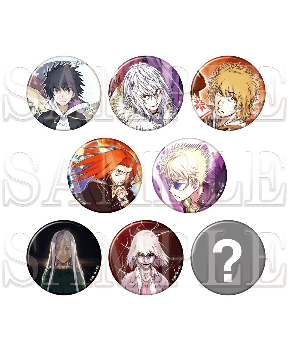 預購-【海外復刻版】魔法禁書目錄 20周年紀念 集換式徽章（全8款） Ver.A PACK盲盒販售 隨機出貨【日本進口精品】