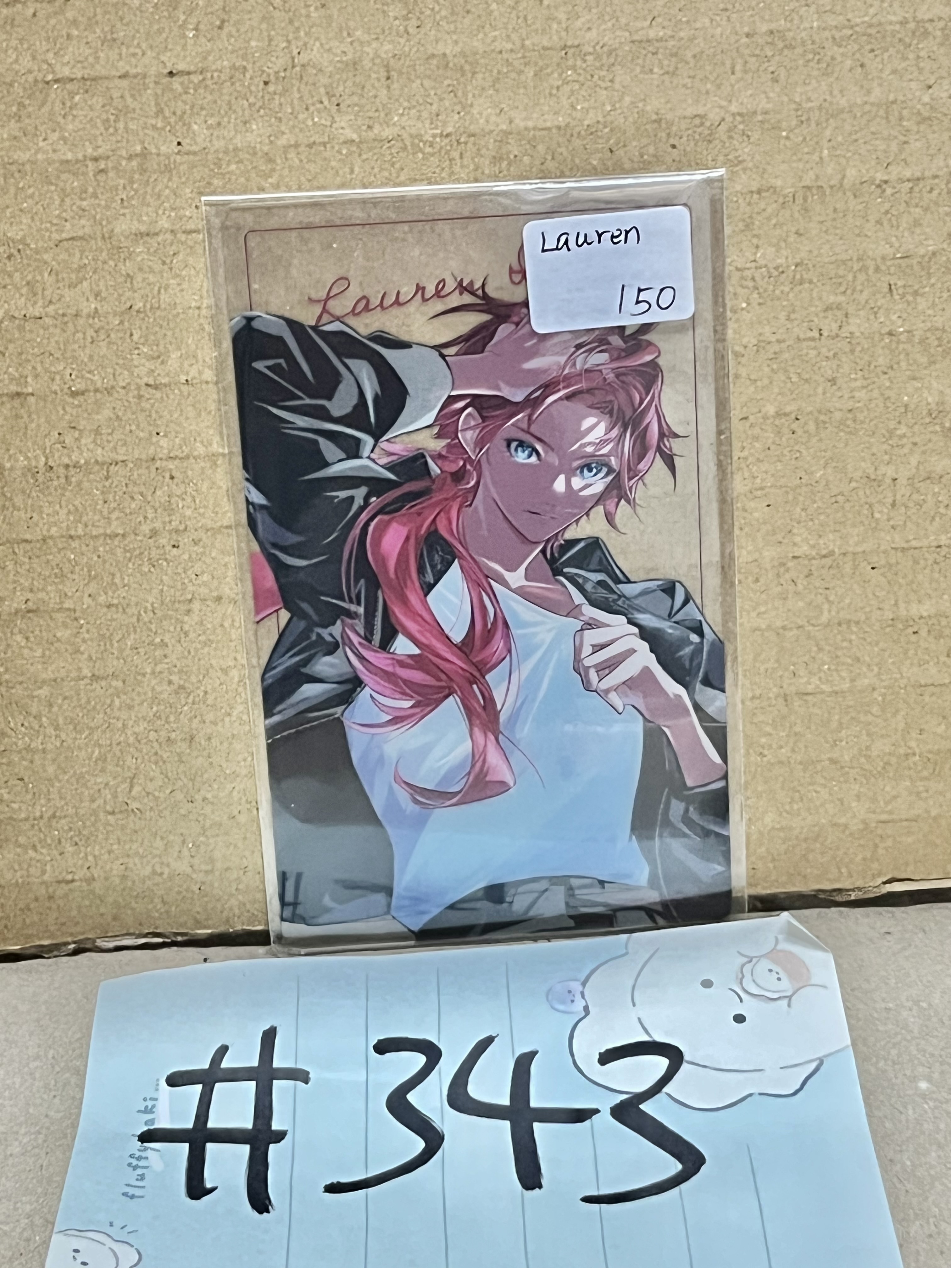 彩虹社 LAUREN 小卡#343