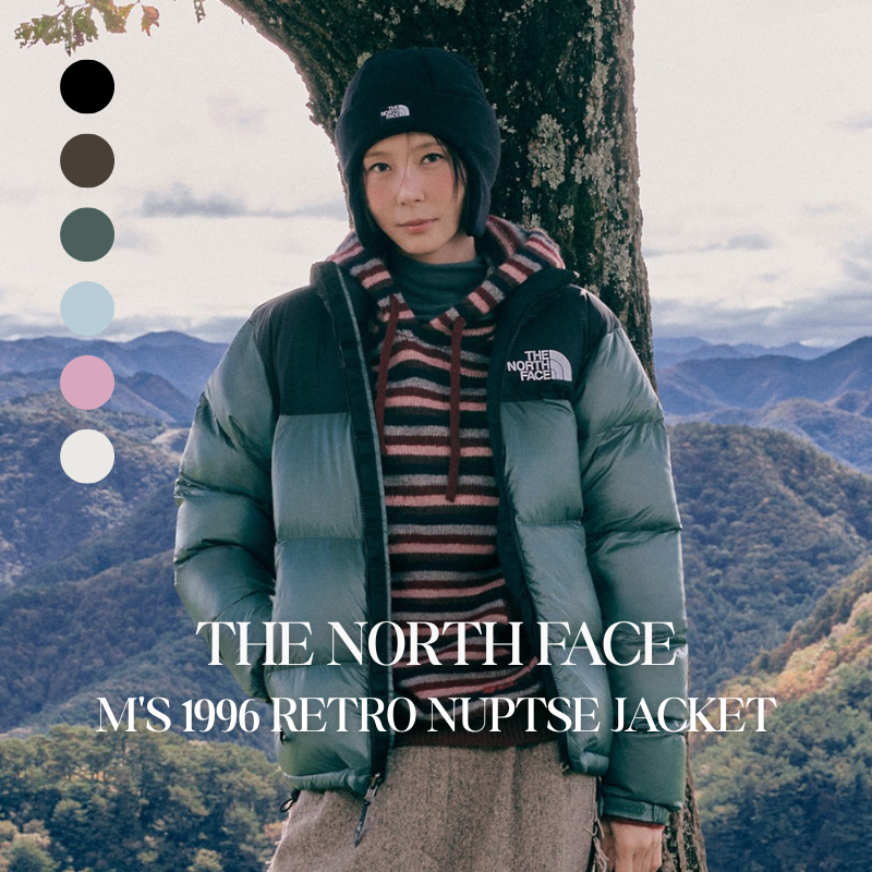 【代購】THE NORTH FACE M’s 1996 Retro Nuptse Jacket｜六色可選｜經典短版羽絨外套