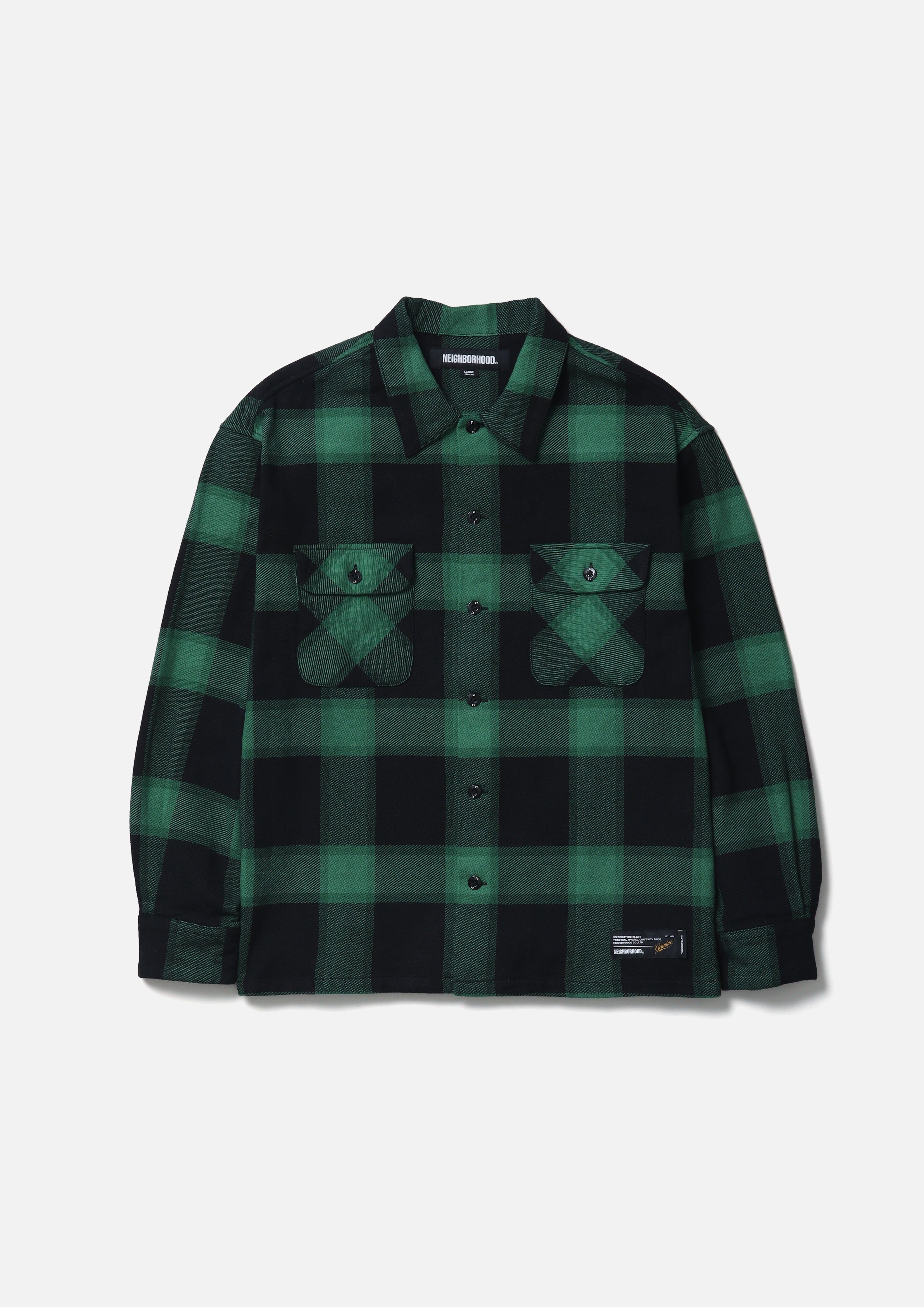 『代購商品』2025AW NEIGHBORHOOD NBHD BUFFALO CHECK SHIRT LS 襯衫 252BENH-SHM02