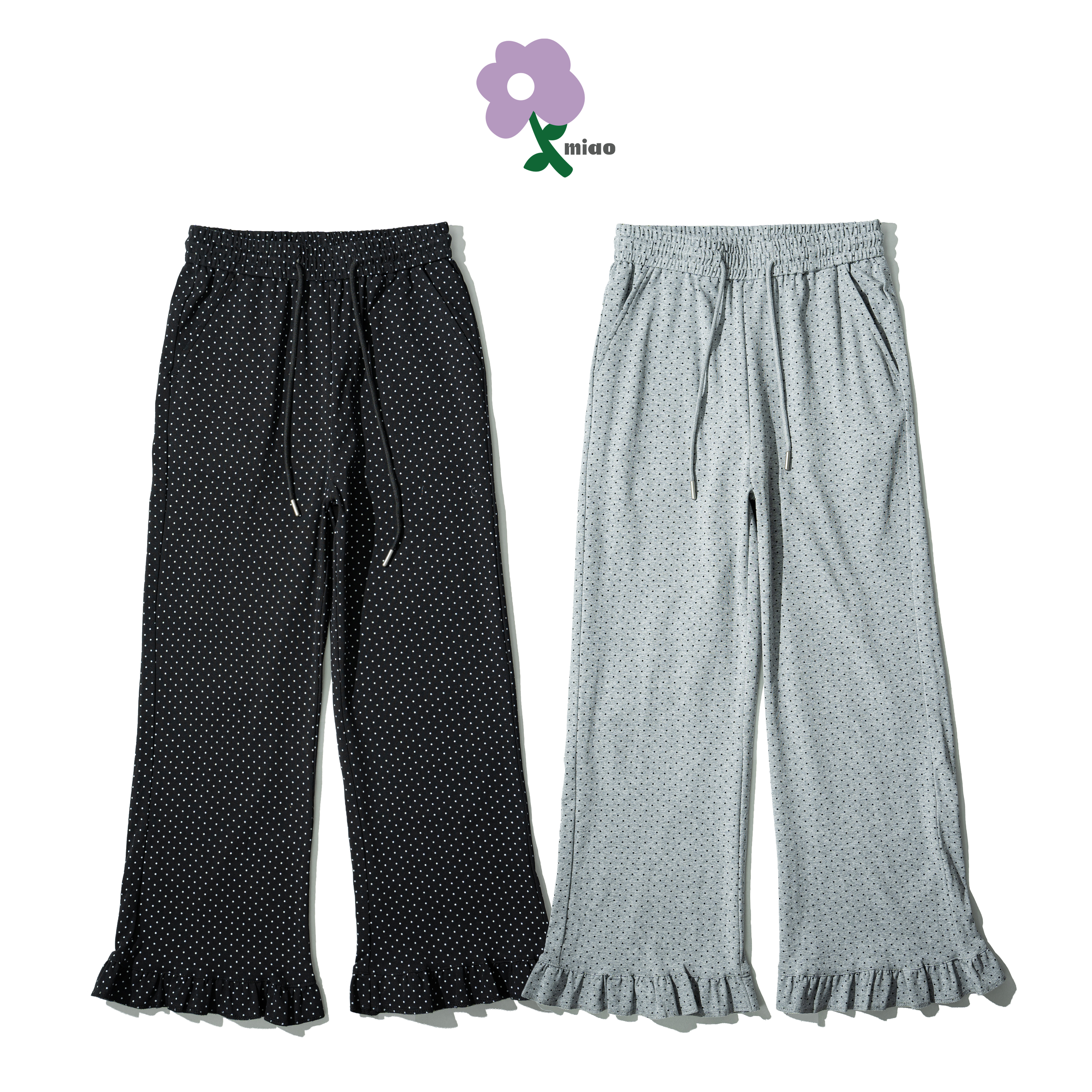 AGILITY MIAO Polka Dot Cotton Pants 女裝 波點棉褲 [M-P5]