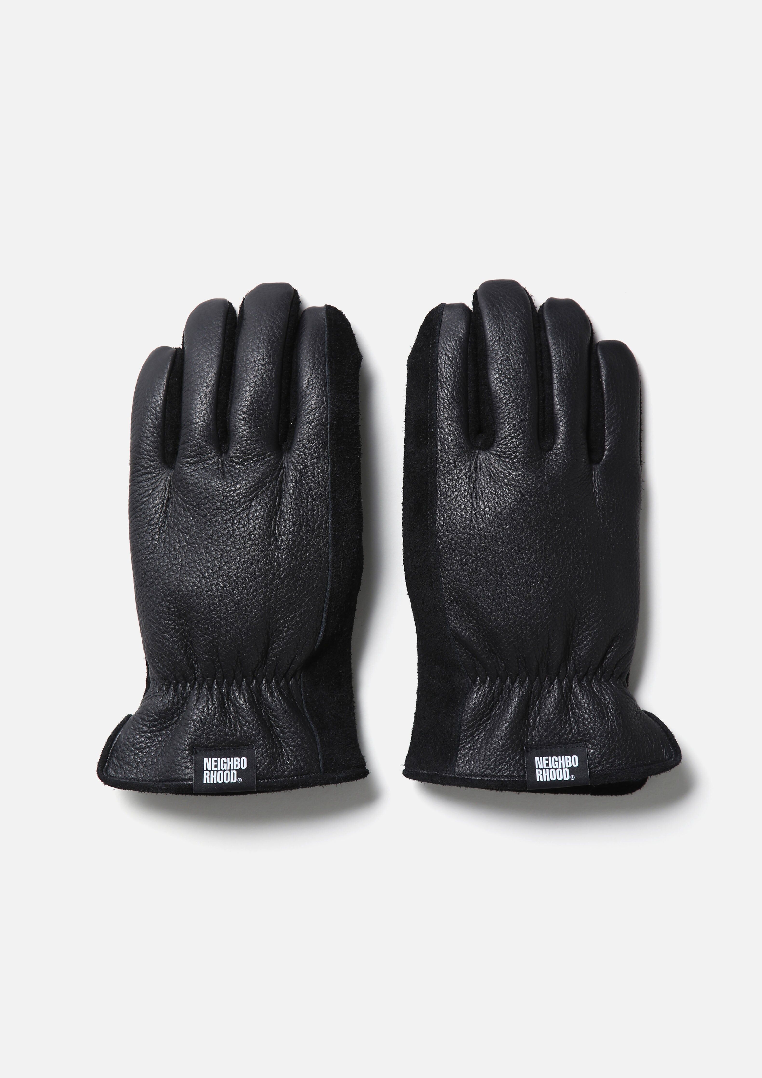 『代購商品』2025AW NEIGHBORHOOD NBHD LEATHER BOA GLOVES 手套 252DPNH-AC01