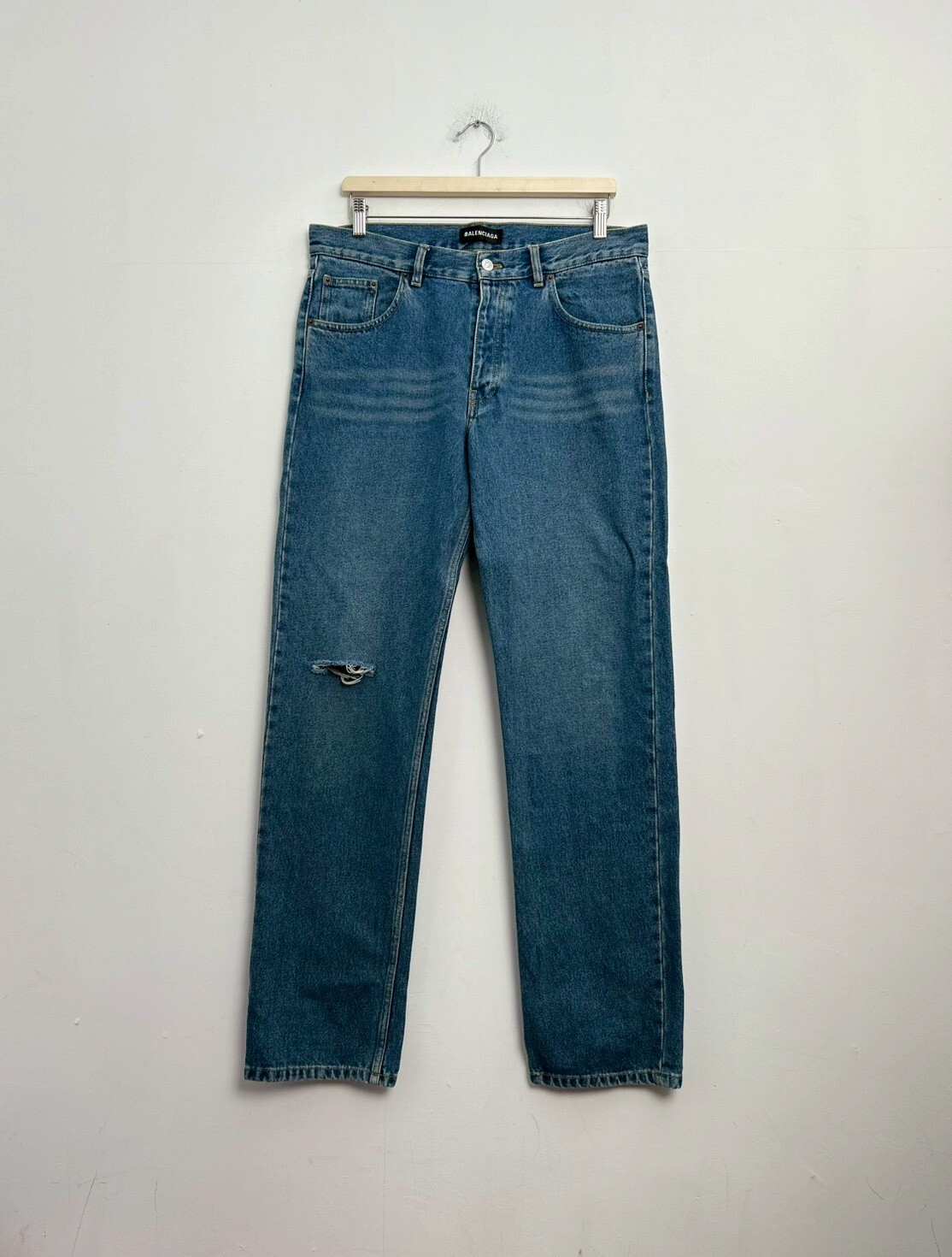 Balenciaga straight archetype SS18 Denim Jeans SIZE W32