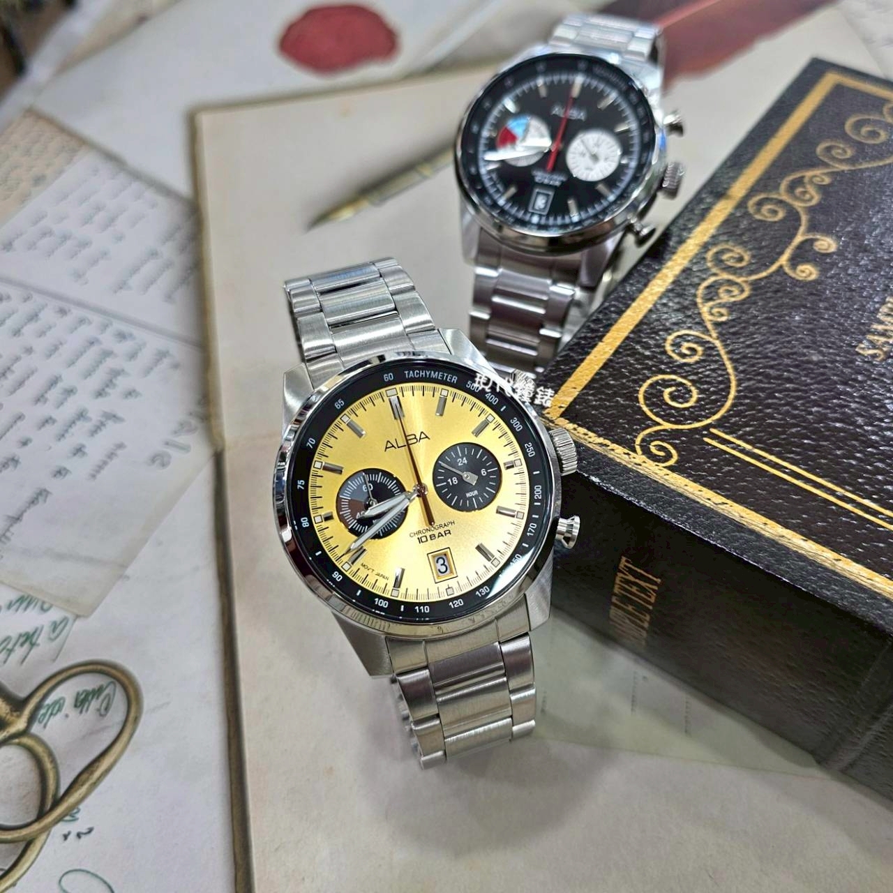 【ALBA 雅柏】東京潮流•勇銳黃蜂VK64-X001Y 44mm 現代鐘錶