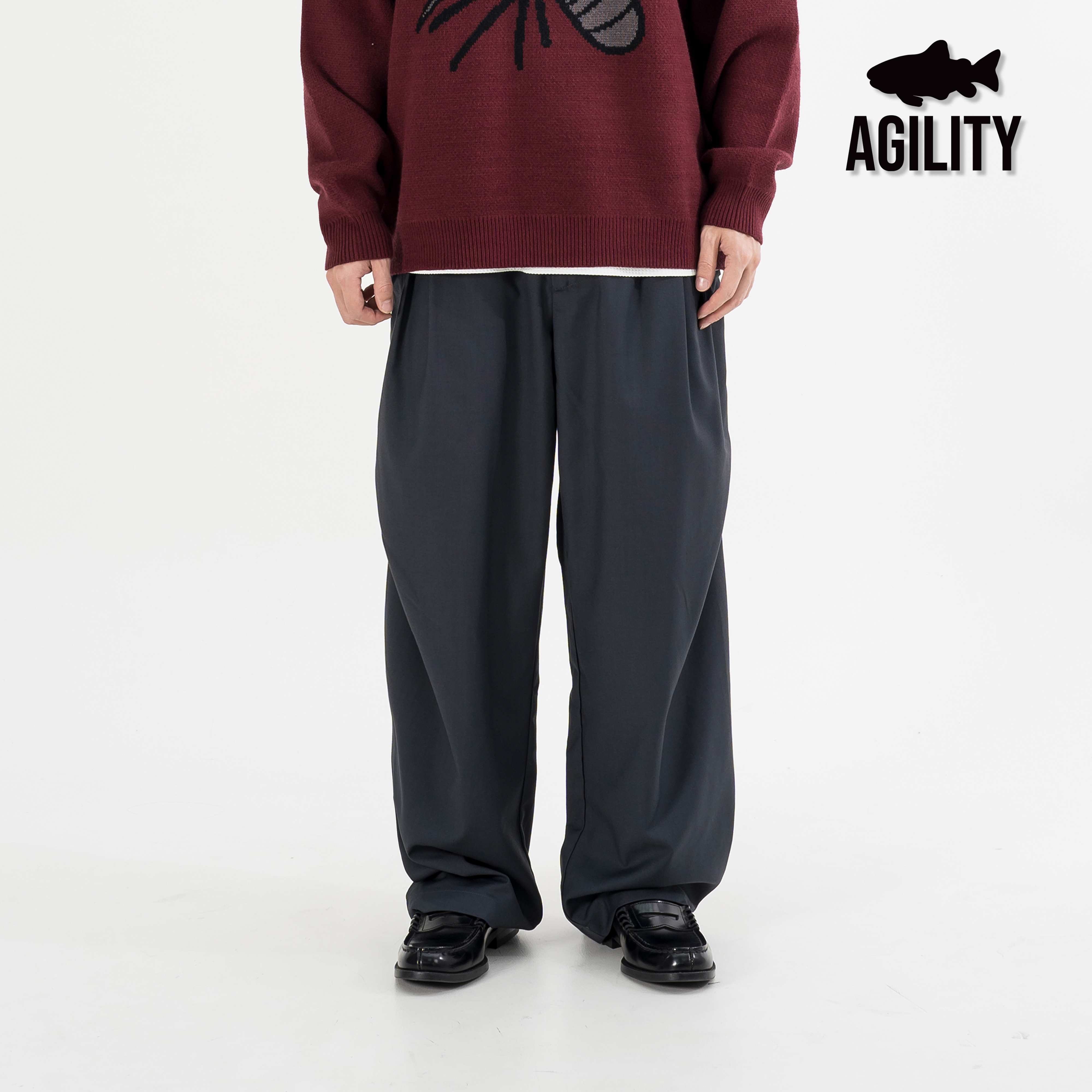 AGILITY 3D Pleated Pants 褶線 3D 西裝長褲 [AC16]