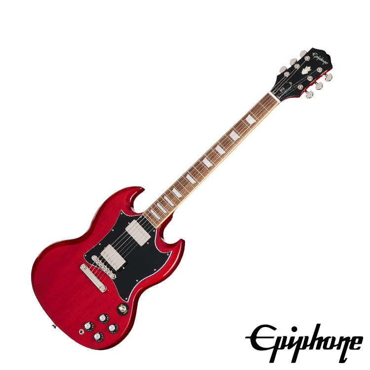 Epiphone SGスタイル レッドエレキギタ Epiphone SG Standard Cherry 電吉他