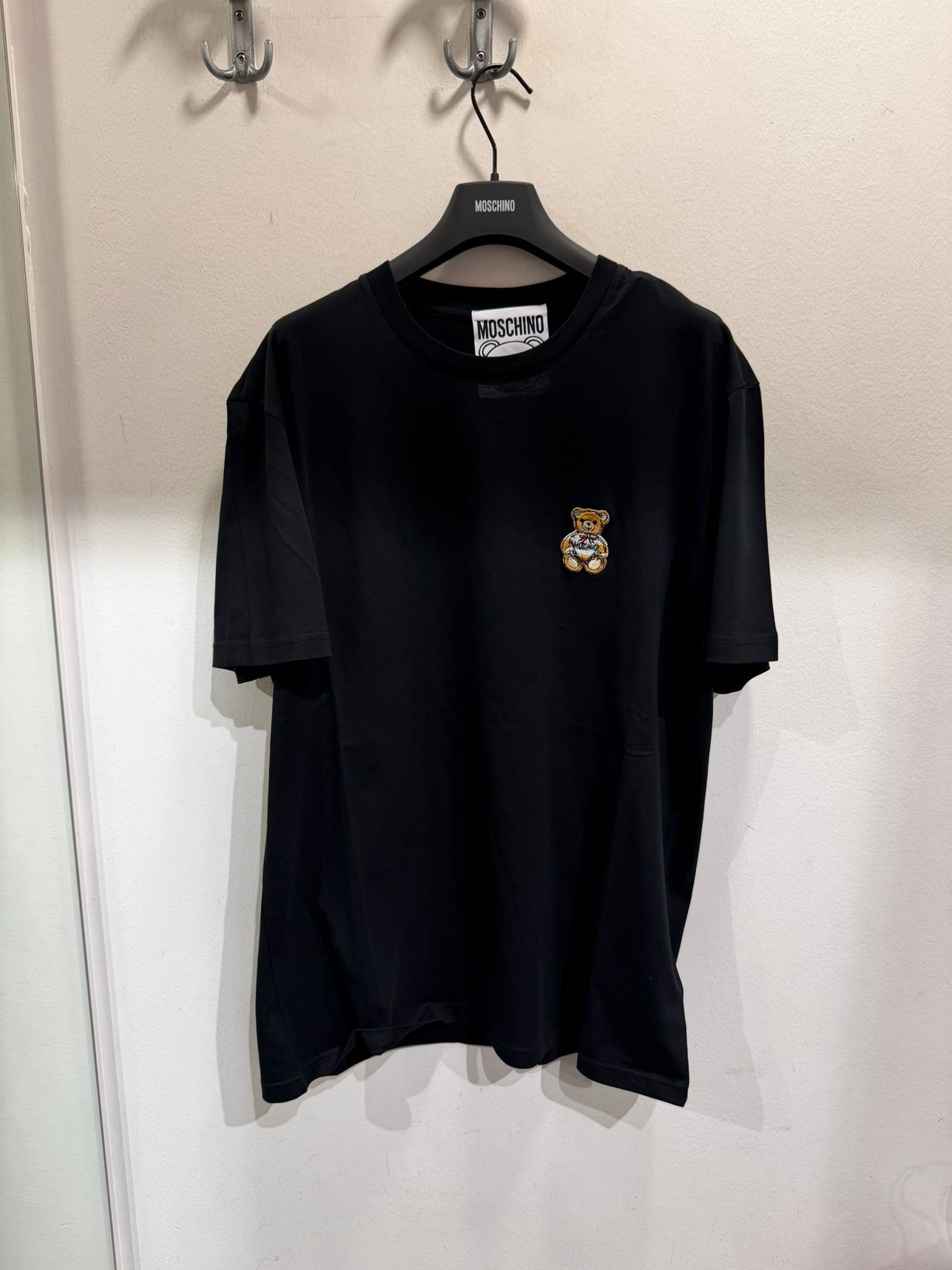 【預購】AE112626 Moschino 胸口小熊男裝短袖T恤