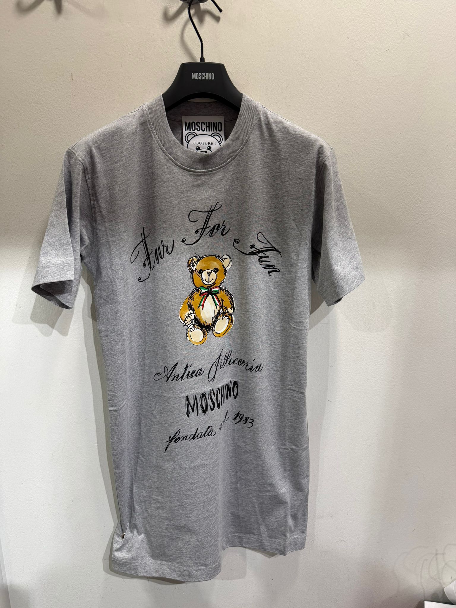 【預購】AE112627 Moschino 泰迪熊女裝短袖裙子