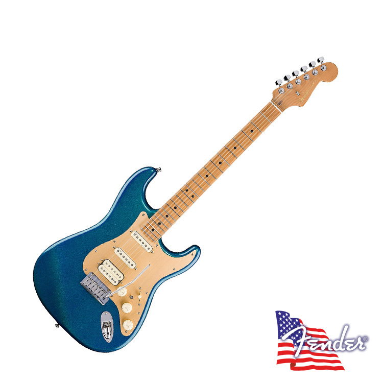 限定款 Fender USA Ultra II Stratocaster HSS Aurora 電吉他