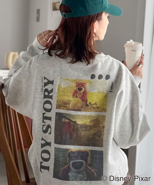 日本🇯🇵連線 Classical Elf  x Disney 玩具總動員 反派角色印花抓絨衛衣 阿薛 熊抱哥 印花 大學T 套頭衫 衛衣 長袖 3色(任買兩件711免運)/預購