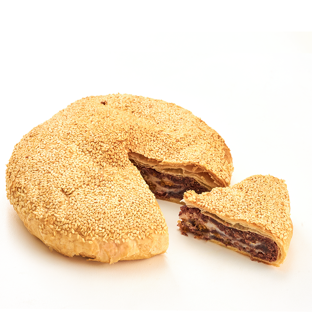 紅豆麻糬餅｜萬丹紅豆遇上Q彈麻糬的雙重滿足・中式喜餅