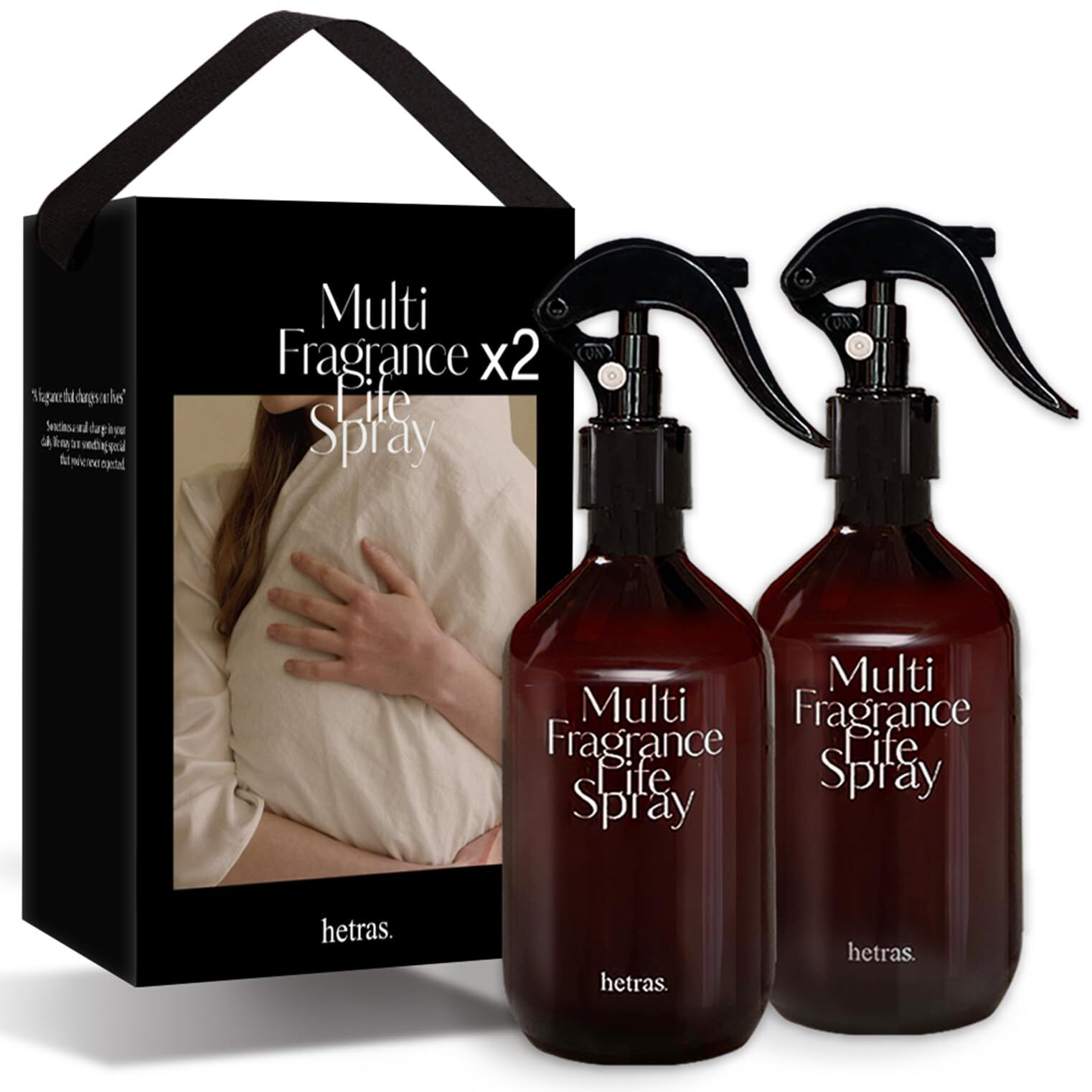 RC02 Hetras 多用途室內抗菌除臭香氛噴霧 Multi Fragrance Life Spray 300ml x 2枝