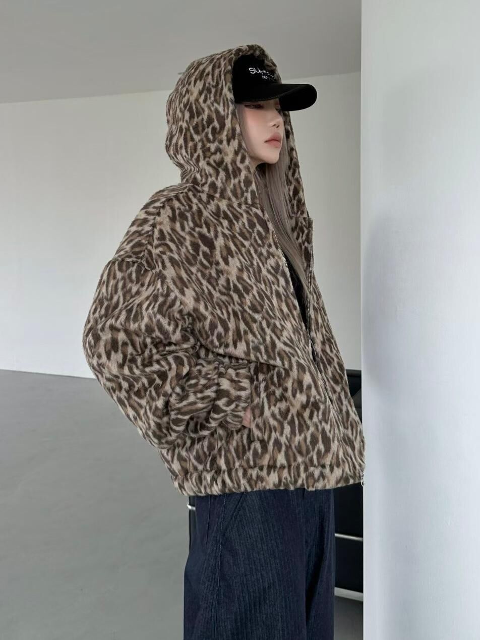 迷彩連帽拉鍊外套 JK2733