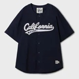 [S] WHO.A.U Varsity Jersey Short Sle, FREE, (59)Navy, WHRAF2361U59 (SWAU581)