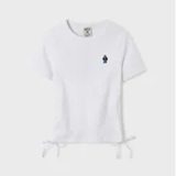 [S] WHO.A.U Steve Ribbed Shirring T-Sh, (39)Ivory, WHRAF2451F39 (SWAU582)