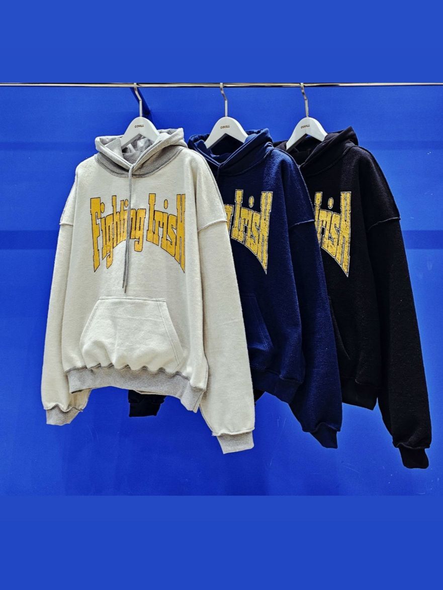 英文字連帽衛衣 COVILL-245T