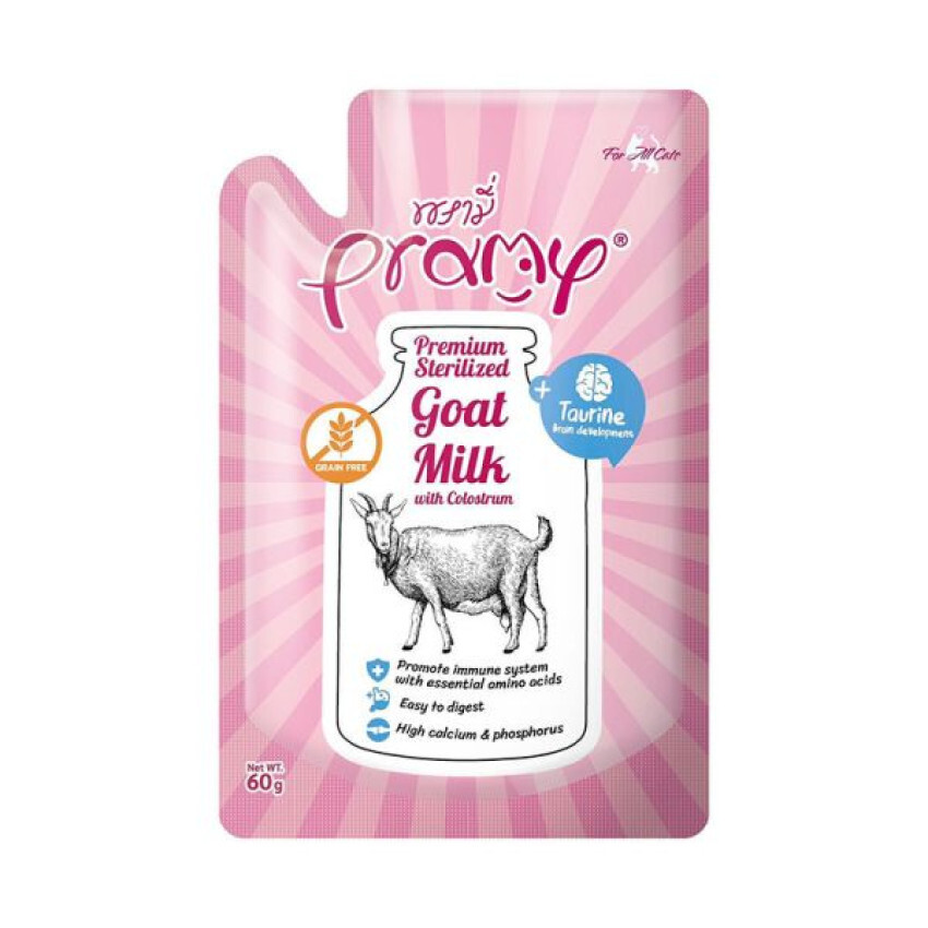 泰國Pramy滅菌山羊奶60g - 初乳＋牛磺酸