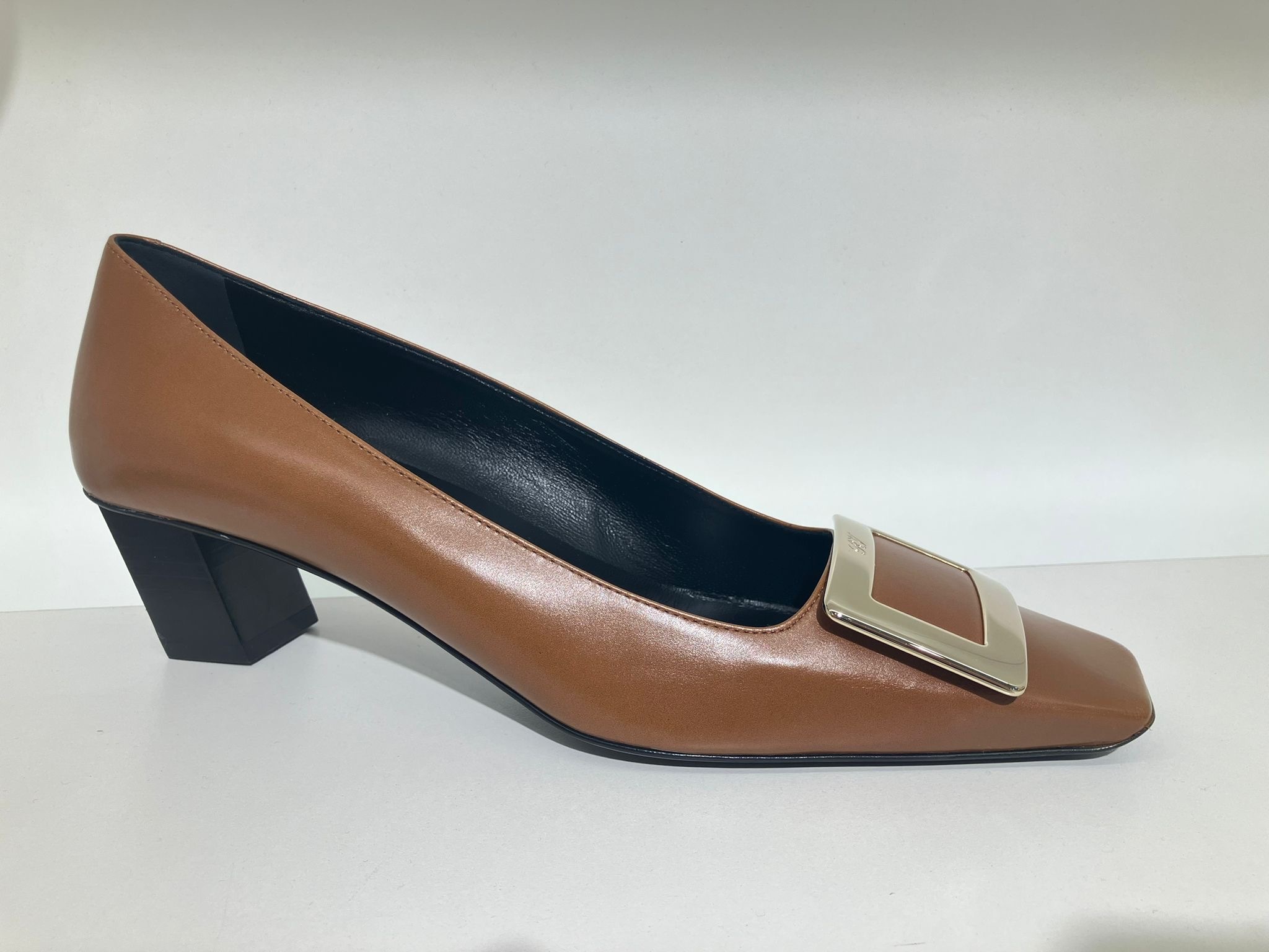 Roger Vivier Belle Vivier heels 45mm brown