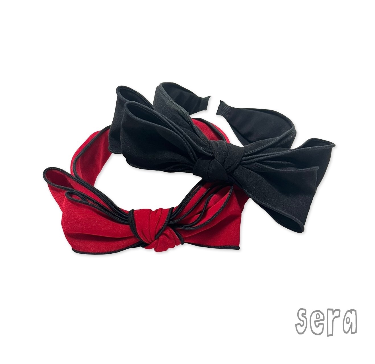 Sera Double Ribbon Headband