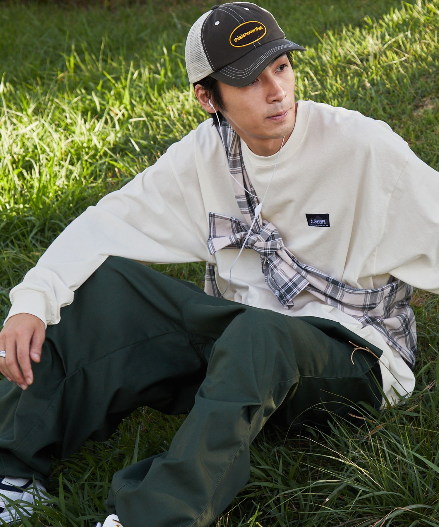 現貨 | Gerry Japan Exclusive Back Print L/S T-Shirt 山脈圖案