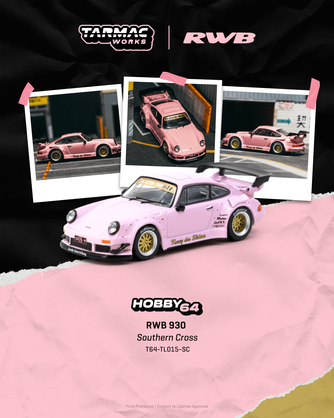 PO-$152 * TARMAC * 1:64 RWB 930 Southern Cross