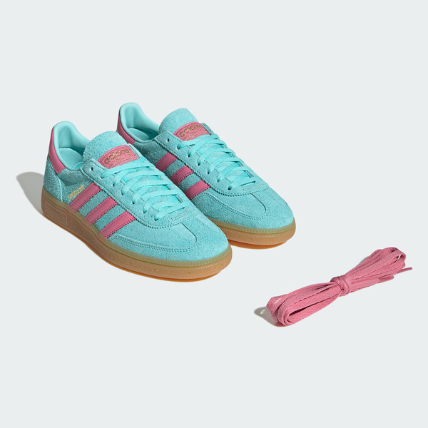 Adidas Handball Spezial W JS4084 女 運動休閒鞋 德訓鞋 復古 麂皮 舒適 藍 粉紅