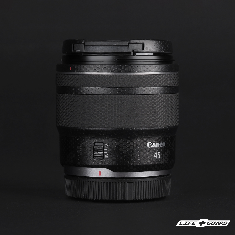 Canon RF 45mm F1.2 STM 專機專屬鏡頭貼膜，LIFE+GUARD 設計風格