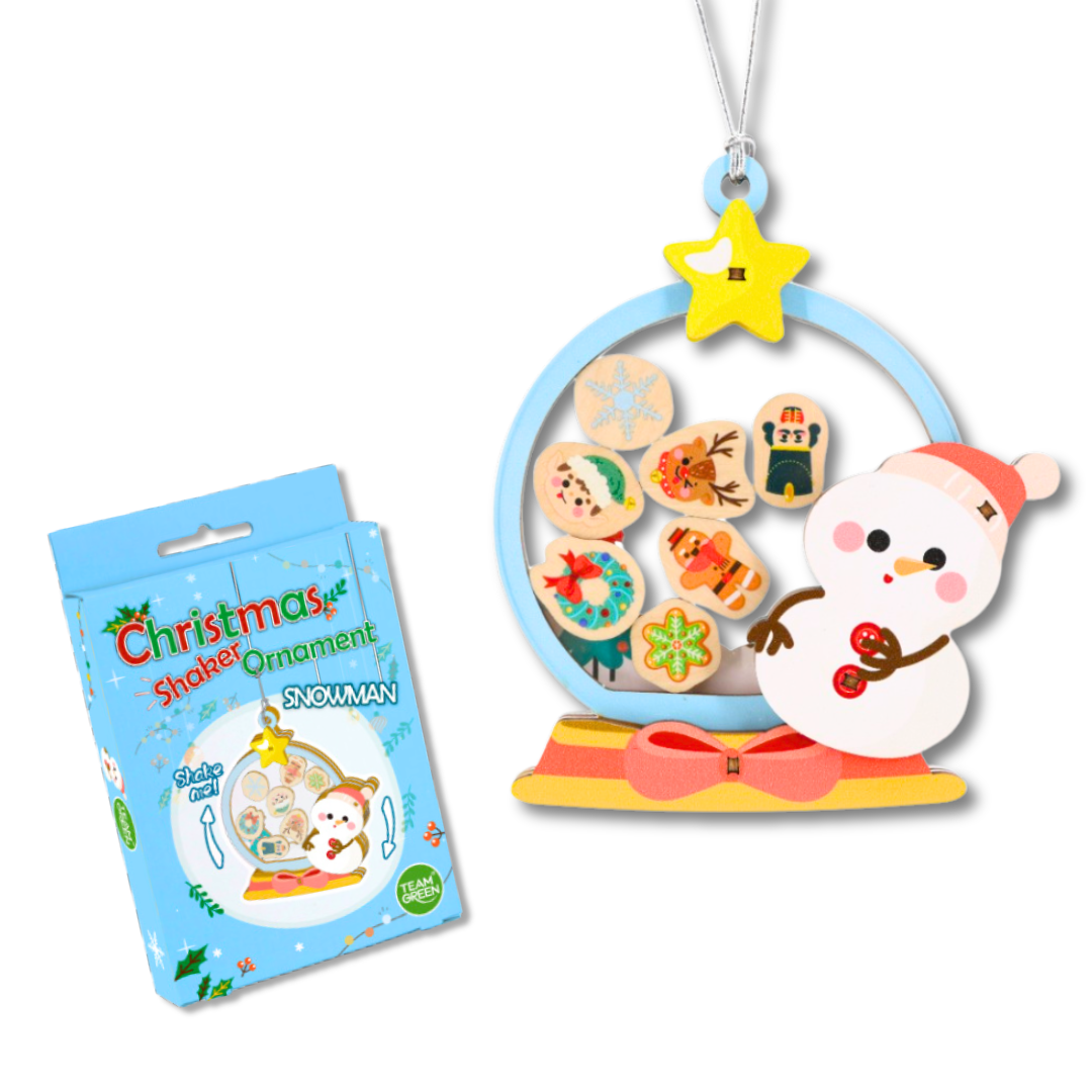 Christmas shaker ornament - Snowman