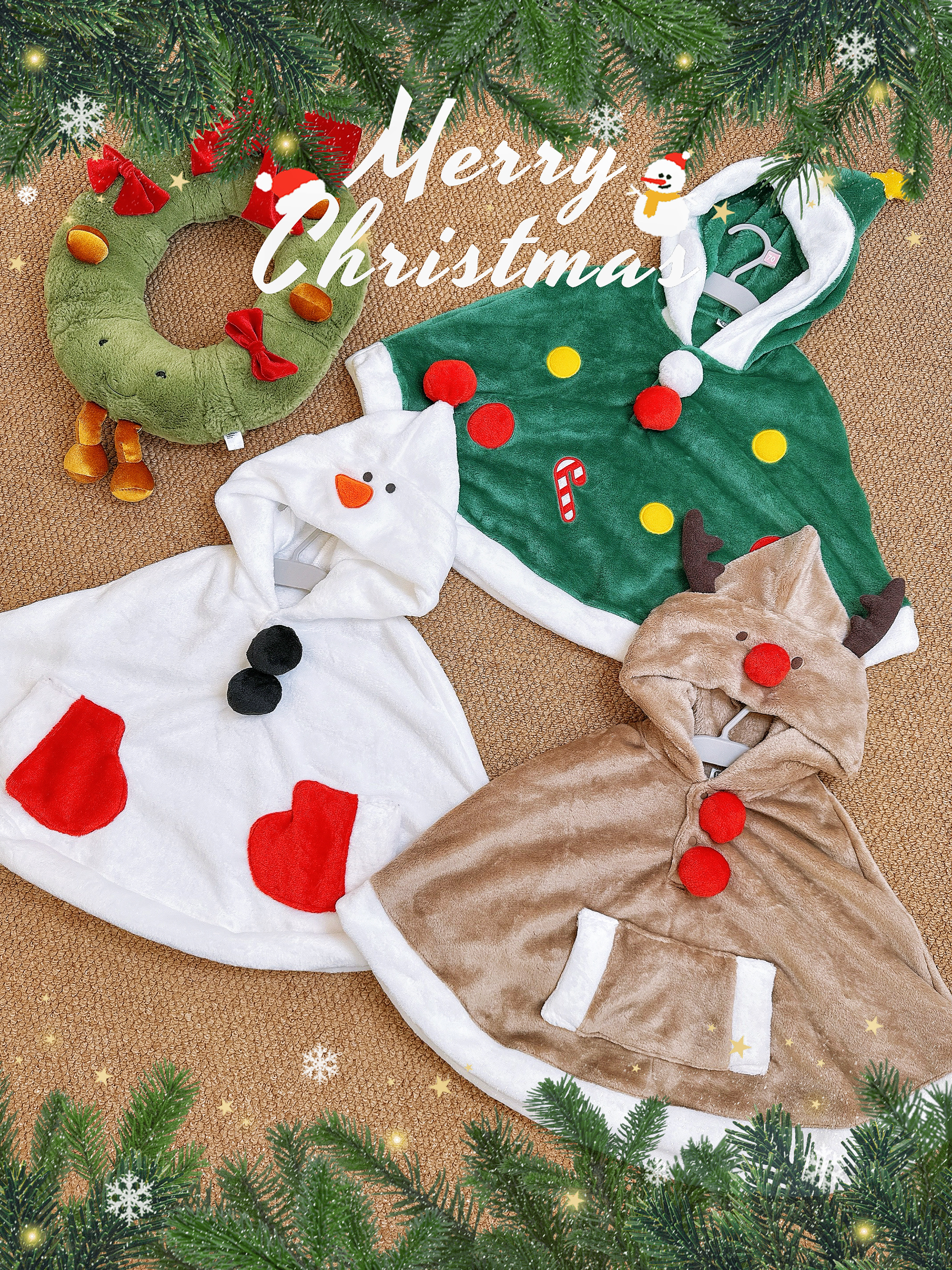 𝑴𝒆𝒓𝒓𝒚 𝑪𝒉𝒓𝒊𝒔𝒕𝒎𝒂𝒔 聖誕斗篷