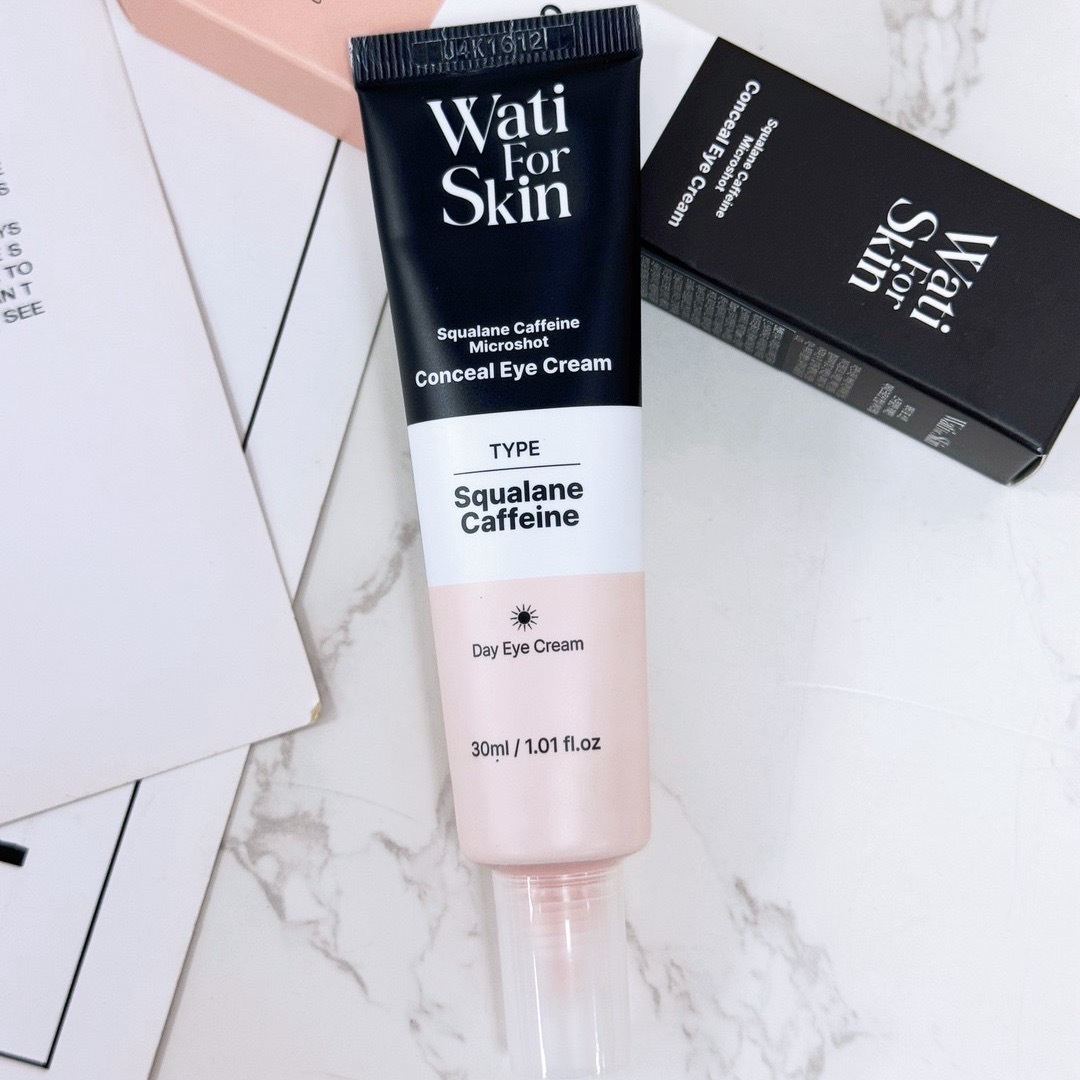 韓國製造 wati for skin  眼袋救星 奈米鑽石微針光療TG遮瑕眼霜30ml