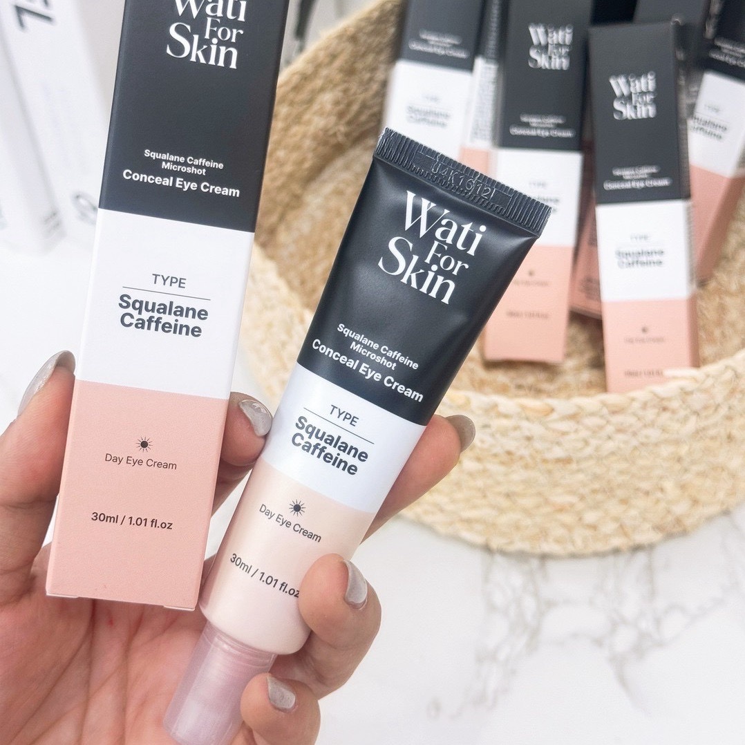 韓國製造 wati for skin  眼袋救星 奈米鑽石微針光療TG遮瑕眼霜30ml