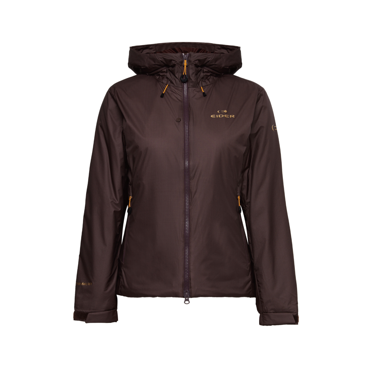 【EIDER】女Heritage PrimaLoft保暖外套/25EDWU25132-[深紅棕、經典黑]