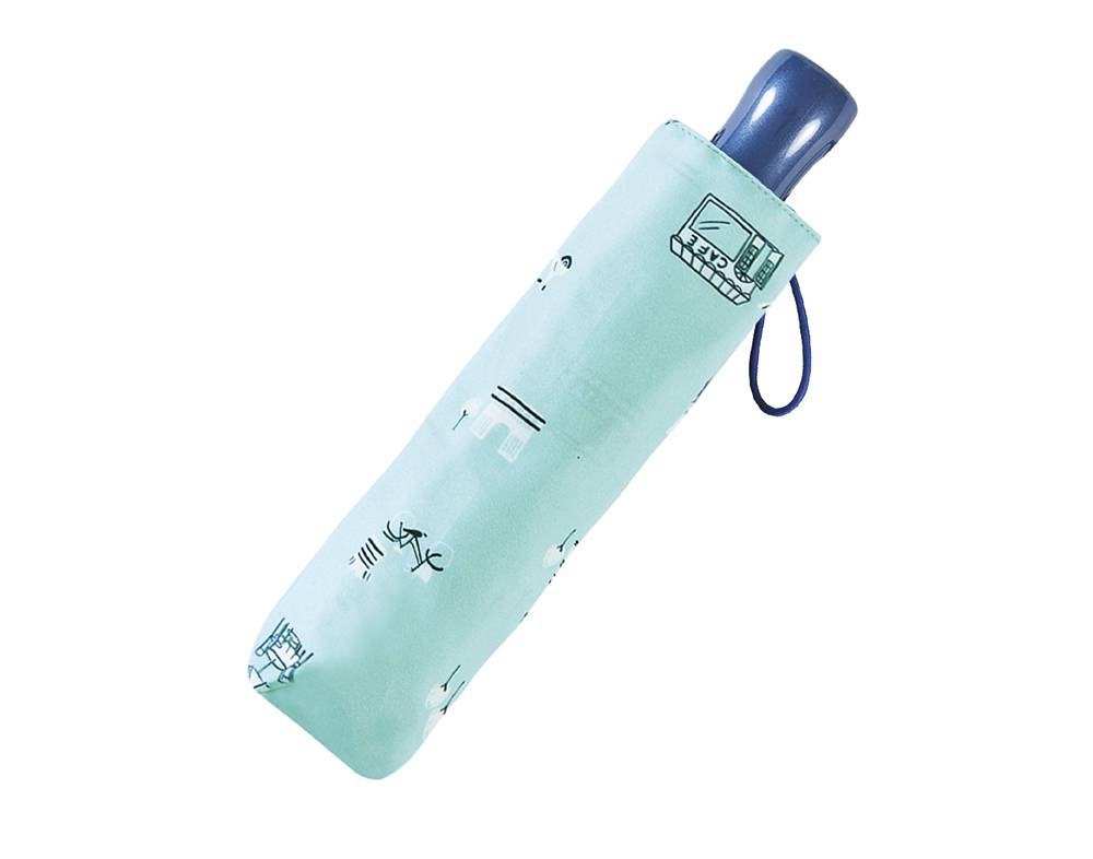 RAINSTORY香榭巴黎抗UV手開輕細口紅傘