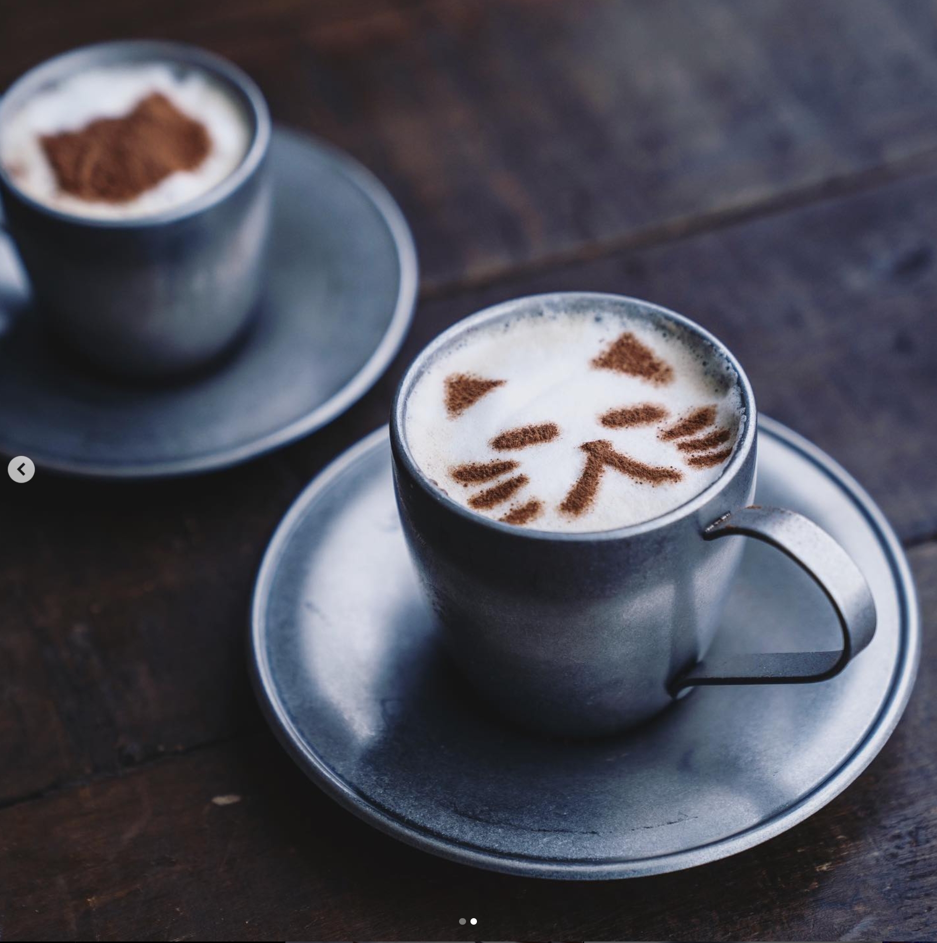 復古野營風雙層不鏽鋼杯盤組100ml（1/2入）