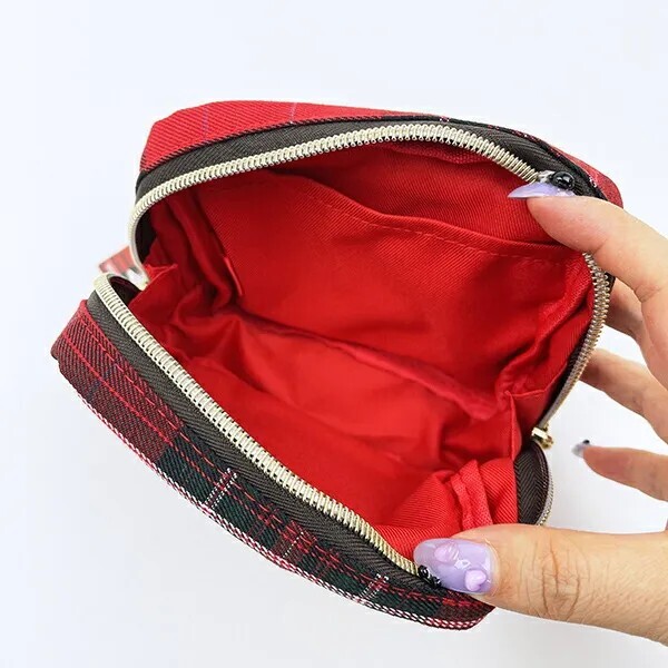 Monchhichi Square Sagara Embroidered Pouch