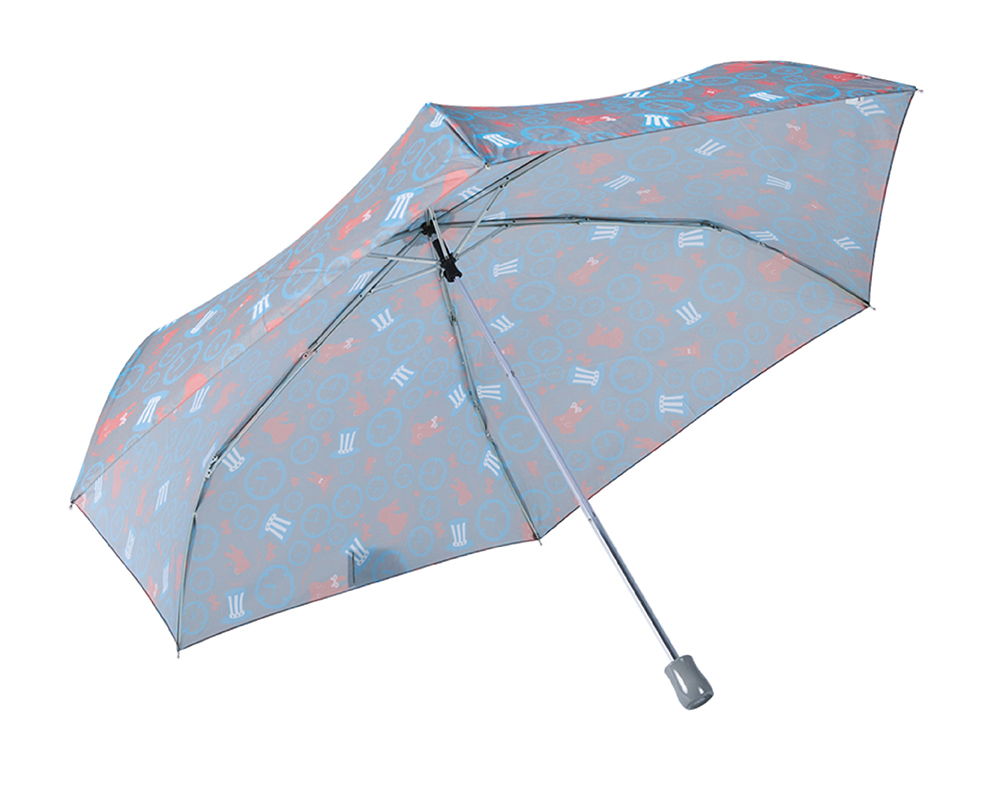 RAINSTORY時光魔法兔抗UV手開輕細口紅傘